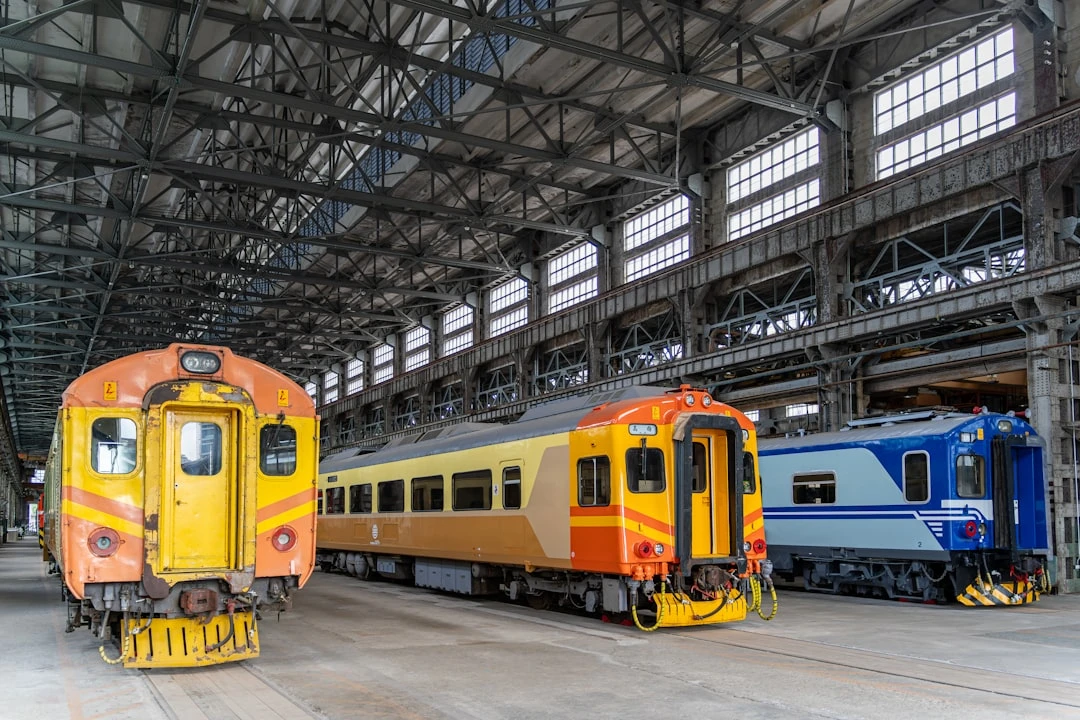 Underground railway tunnel
